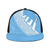 Fiji Tapa Rugby Hat version Style You Win - Blue Trucker Hat Universal Fit Blue - Polynesian Pride