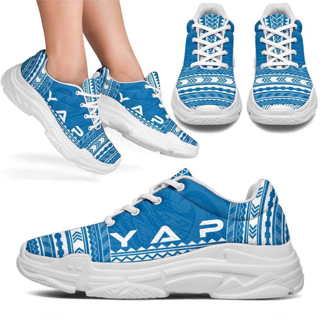 Yap Chunky Sneakers - Polynesian Chief Flag Version - Polynesian Pride