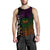 Hawaii Custom Personalised Men's Tank Top - Kanaka Maoli Rocket Style - Polynesian Pride