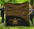 Polynesian Premium Quilt - Yellow Turtle Curve Version Yellow - Polynesian Pride