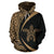 American Samoa Turtle Polynesian Hoodie Circle Style 03 - Polynesian Pride