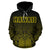 Hawaii Kanaka Polynesian Hoodie Yellow Neon Style - Polynesian Pride