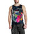 Samoa Polynesian Men's Tank Top - Tropical Flowers - Polynesian Pride