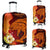 Guam Custom Personalised Luggage Covers - Tribal Tuna Fish Orange - Polynesian Pride