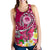 FSM Women's Racerback Tank - Turtle Plumeria (PINK) - Polynesian Pride