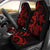 Palau Car Seat Covers - Red Tentacle Turtle Universal Fit Red - Polynesian Pride