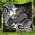 Polynesian Wallis and Futuna Premium Quilt - White Shark Polynesian Tattoo - Polynesian Pride