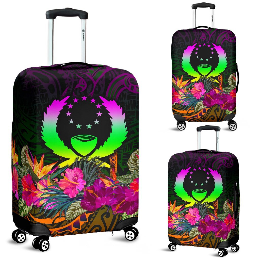 Pohnpei Luggage Covers - Summer Hibiscus - Polynesian Pride