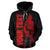 Chuuk Custom Hoodie Micronesia Chuukese Warrior Red - Polynesian Pride