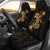 Hawaii Turtle Flower Polynesian Car Seat Covers - Gold - Polynesian Pride