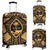 Guam Polynesian Luggage Covers - Guam Gold Seal with Polynesian Tattoo - Polynesian Pride