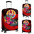 Tahiti Luggage Covers - Polynesian Hook And Hibiscus (Red) - Polynesian Pride