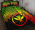 Polynesian Hawaii Quilt Bed Set - Tribal Wave Tattoo Reggae Art - Polynesian Pride