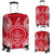 Palau Polynesian Luggage Covers Map Red White Red - Polynesian Pride