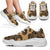 Polynesian Turtle Palm And Sea Pebbles Gold Chunky Sneakers - Polynesian Pride