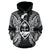 Guam Polynesian ll Over Hoodie Map Black - Polynesian Pride