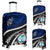 Guam Luggage Covers Polynesian Shark Tattoo Blue - Polynesian Pride