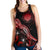 CNMI Polynesian Women Tank Top - Turtle With Blooming Hibiscus Red - Polynesian Pride