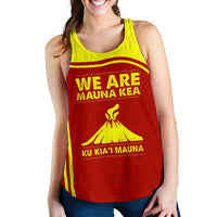 Mauna Kea Women's Racerback Tank 04 - Polynesian Pride