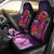 Polynesian Hawaii Car Seat Covers - Purple Hibiscus Turtle Flowing Universal Fit PURPLE - Polynesian Pride