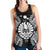 French Polynesia Polynesian Women Tank Top Map Black Black - Polynesian Pride