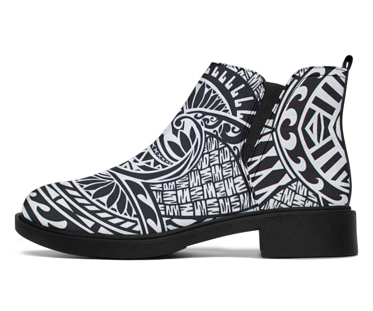 Polynesian Fashion Boots 24 Women Black - Polynesian Pride