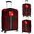 Wallis And Futuna Luggage Cover - Polynesian Tattoo Red Red - Polynesian Pride