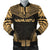 Vanuatu Polynesian Chief Men's Bomber Jacket - Gold Version Gold - Polynesian Pride