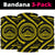 Hawaiian Mauna Kea Yellow Bandana 3 - Pack - Polynesian Pride