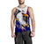 American Samoa Men's Tank Top - Eagle Blue Blue - Polynesian Pride