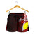 Palau Polynesian Custom Personalised Women's Shorts - Coat Of Arm With Hibiscus - Polynesian Pride