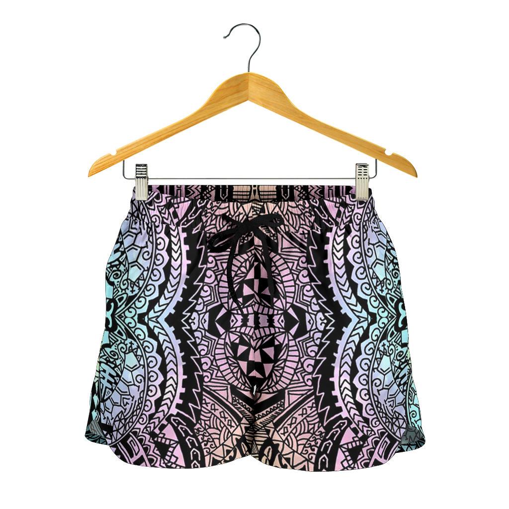 Polynesian Women's Shorts Blur - Polynesian Pride