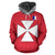 Wallis and Futuna All Over Hoodie Polynesian Over Hood - Polynesian Pride