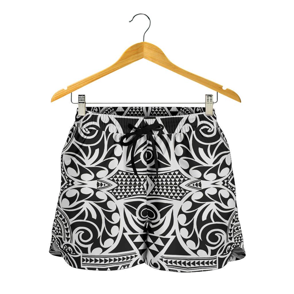 Polynesian Kakau Turtle Women's Short - Polynesian Pride