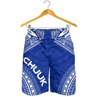 Chuuk Men's Shorts - Polynesian Chief Flag Version - Polynesian Pride