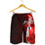 Wallis and Futuna Polynesian Custom Personalised Men's Shorts - Coat Of Arm With Hibiscus - Polynesian Pride