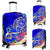 Tahiti Luggage Covers - Turtle Plumeria (Blue) - Polynesian Pride