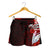 Marshall Islands Polynesian Women's Shorts - Coat Of Arm With Hibiscus - Polynesian Pride