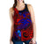 Samoa Women's Racerback Tank - Blue Shark Polynesian Tattoo - Polynesian Pride