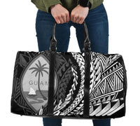 Guam Travel Bag - Custom Personalised Wings Style Travel Bag - Black - Guam One size Black - Polynesian Pride