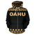 Oahu All Over Zip up Hoodie Polynesian Turtle Hoodie - Polynesian Pride