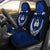 Guam Micronesian Niyok Car Seat Covers - Guam Coat Of Arms Coconut Tree (Blue) - A02 - Polynesian Pride