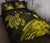 Hawaii Quilt Bed Set - Turtle Polynesian Map Plumeria Yellow - Polynesian Pride