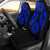 American Samoa Polynesian Car Seat Covers Pride Seal And Hibiscus Blue Universal Fit Blue - Polynesian Pride