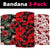 Hawaiian Hibiscus Red Set Bandana 3-Pack - Polynesian Pride