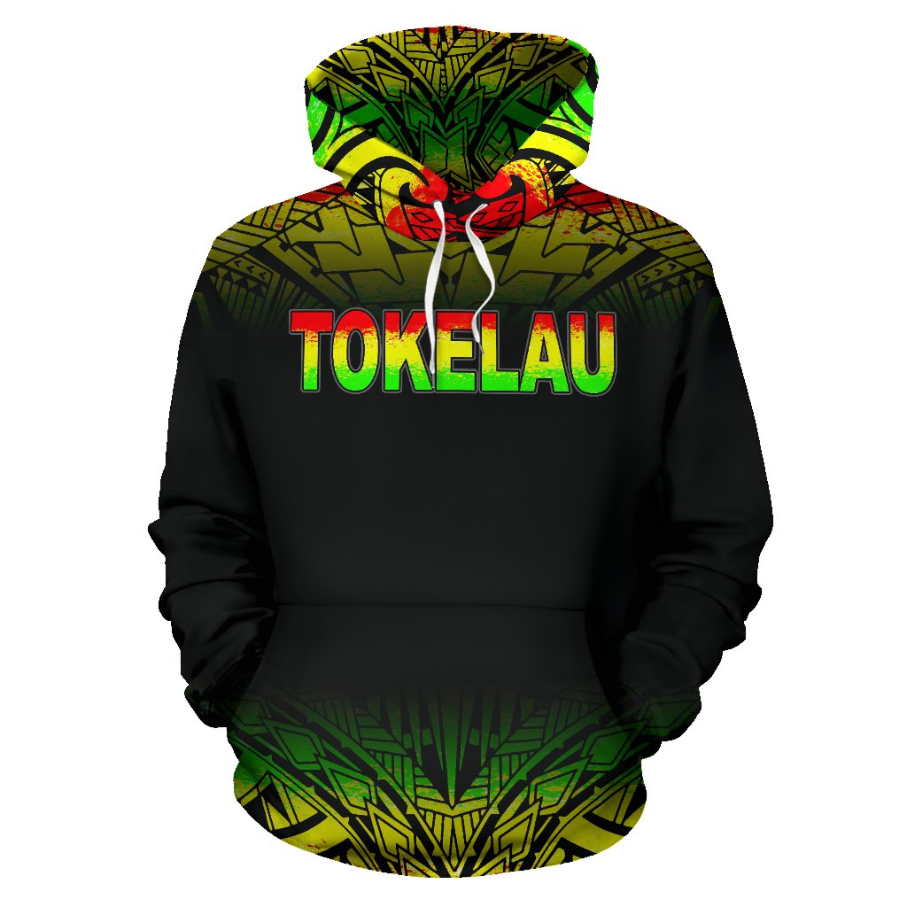 Tokelau Polynesian ll Over Hoodie Reggae Fog - Polynesian Pride