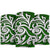 New Zealand Maori Tribal Ornament Bandana - Green Green One Size - Polynesian Pride