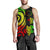 Cook Islands Men's Tank Top - Reggae Tentacle Turtle - Polynesian Pride