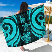 New Caledonia Sarong - Tentacle Turtle Turquoise SARONG ONE SIZE TURQUOISE - Polynesian Pride