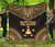 Austral Islands Premium Quilt - Austral Islands Flag Polynesian Chief Gold Version Gold - Polynesian Pride